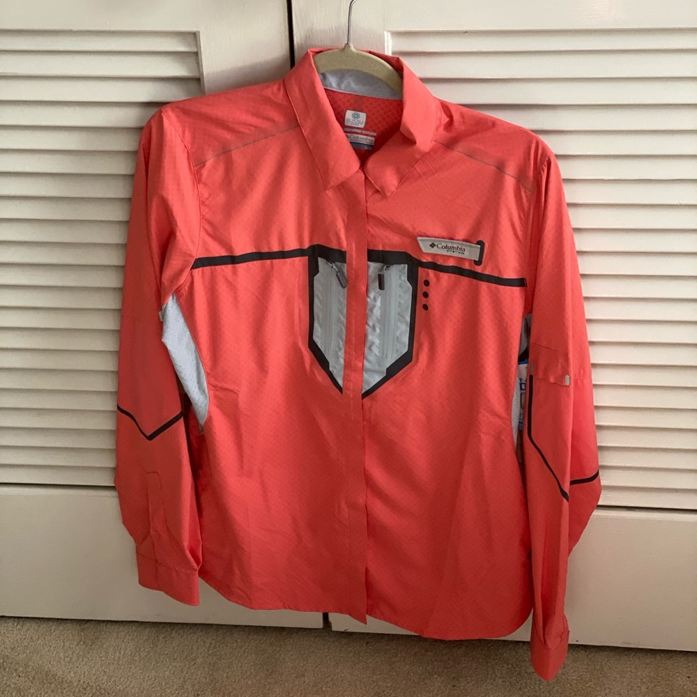 Columbia long sleeve cooling outdoor shirt